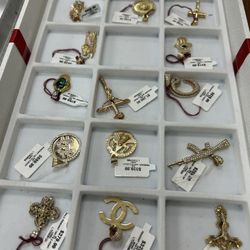 10kt + 14kt Gold Charms 