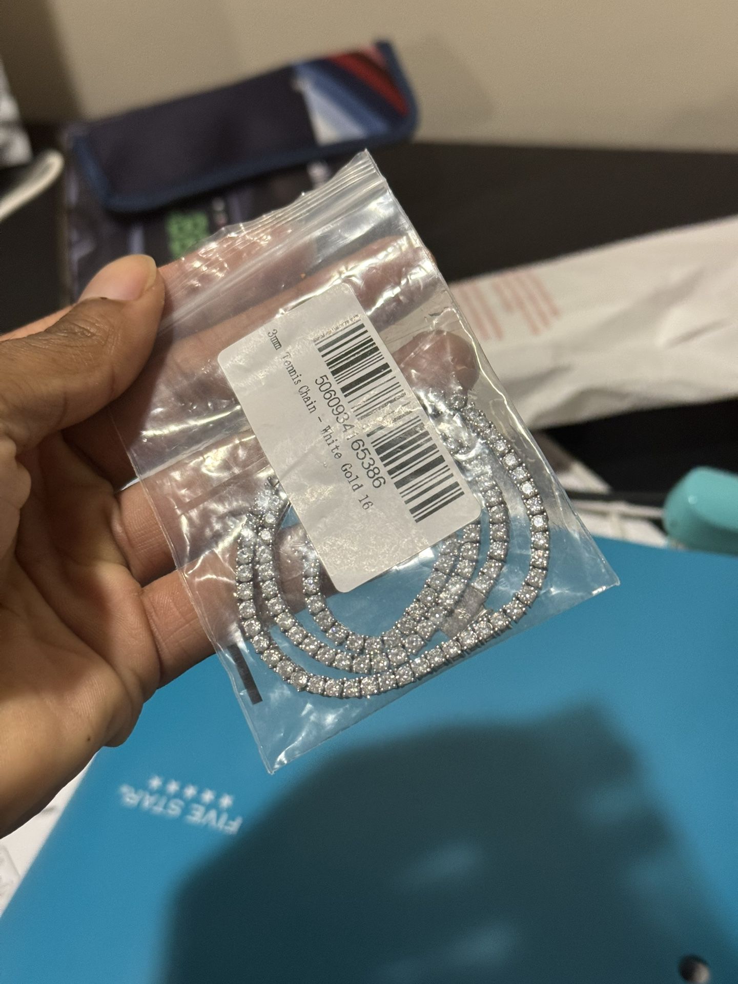 5mm WHITE GOLD TENNIS