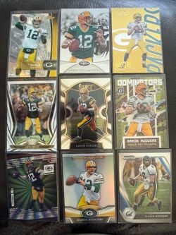 Aaron Rodgers trading cards