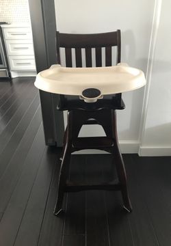 Wood baby chair