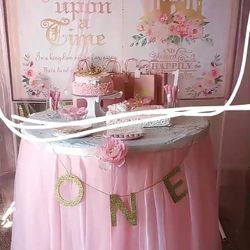 Princess Once Upon A Time Back Drop Cloth Like