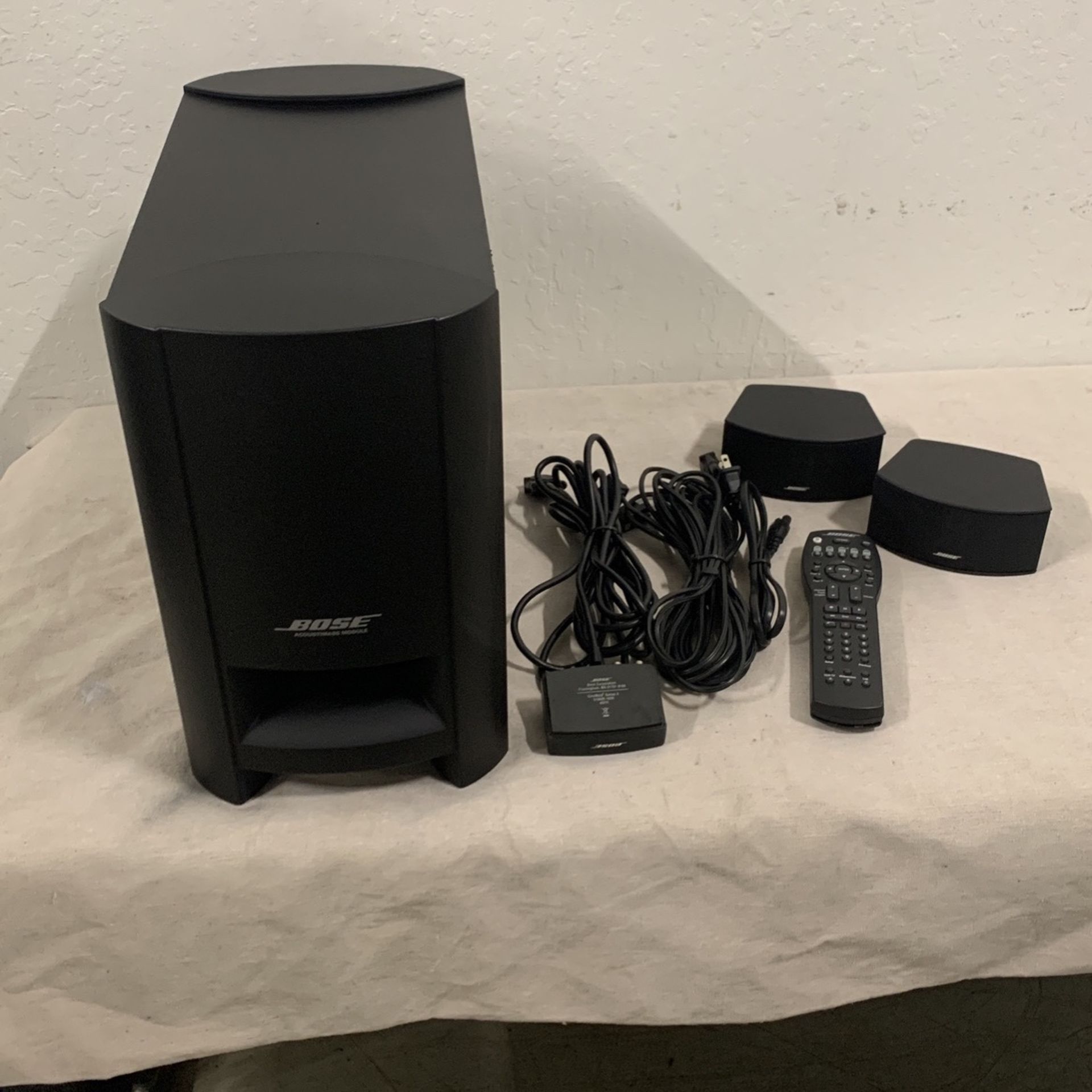 Bose cinnamate GS series to digital home theater system