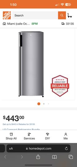 20.63 in. W. 6 cu. ft. Single Door Top Freezer Refrigerator with Inverter Compressor & Pocket Handle in Platinum Silver