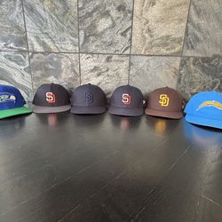 New Era Caps For San Diego Fans (and One Seahawks Hat)