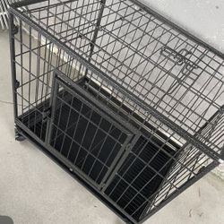 Small Dog Kennel 24"L x 17"W x 23"H