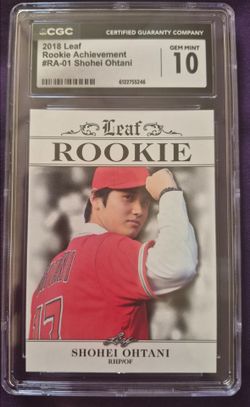 Shohei Ohtani Rookie Card
