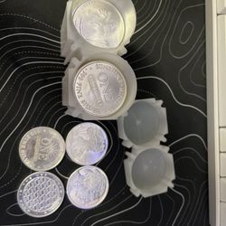 1 Ounce Silver Rounds 