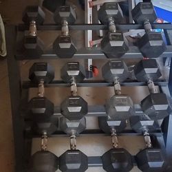 CAP dumbbells 15-40 lbs + Marcy Rack $300 Cash