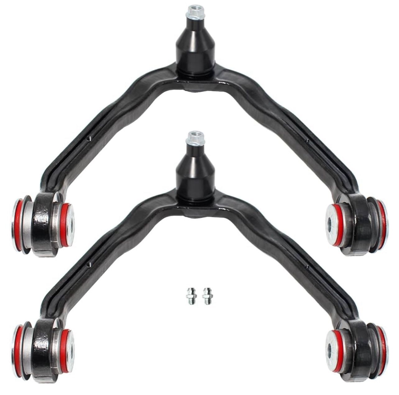 Front Upper Control Arms with Polyurethane Bushings for 1 Chevy Silverado GMC Sierra 1500, 2000-2006 Suburban 1500 Tahoe Yukon/Yukon XL 1500, 