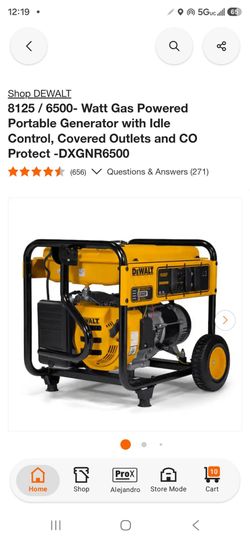Dewalt generator