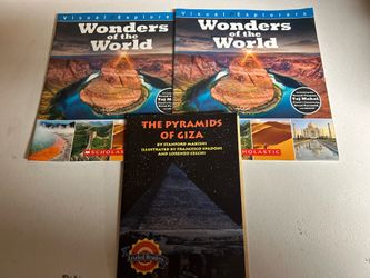 Wonders of the world books bundle