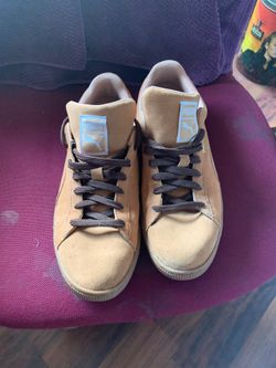 Puma tan shoes