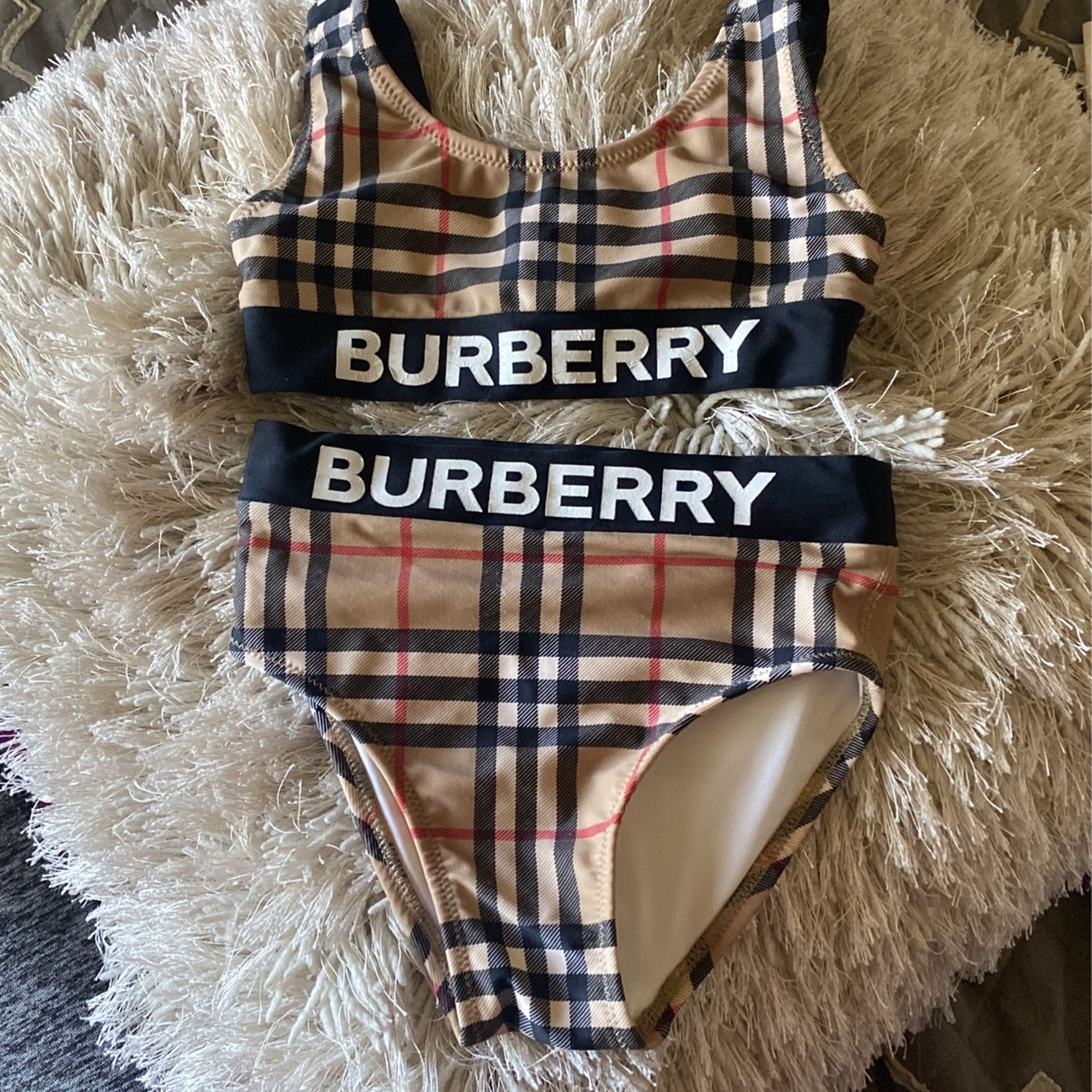 BURBERRY TODDLER SWIM SUIT