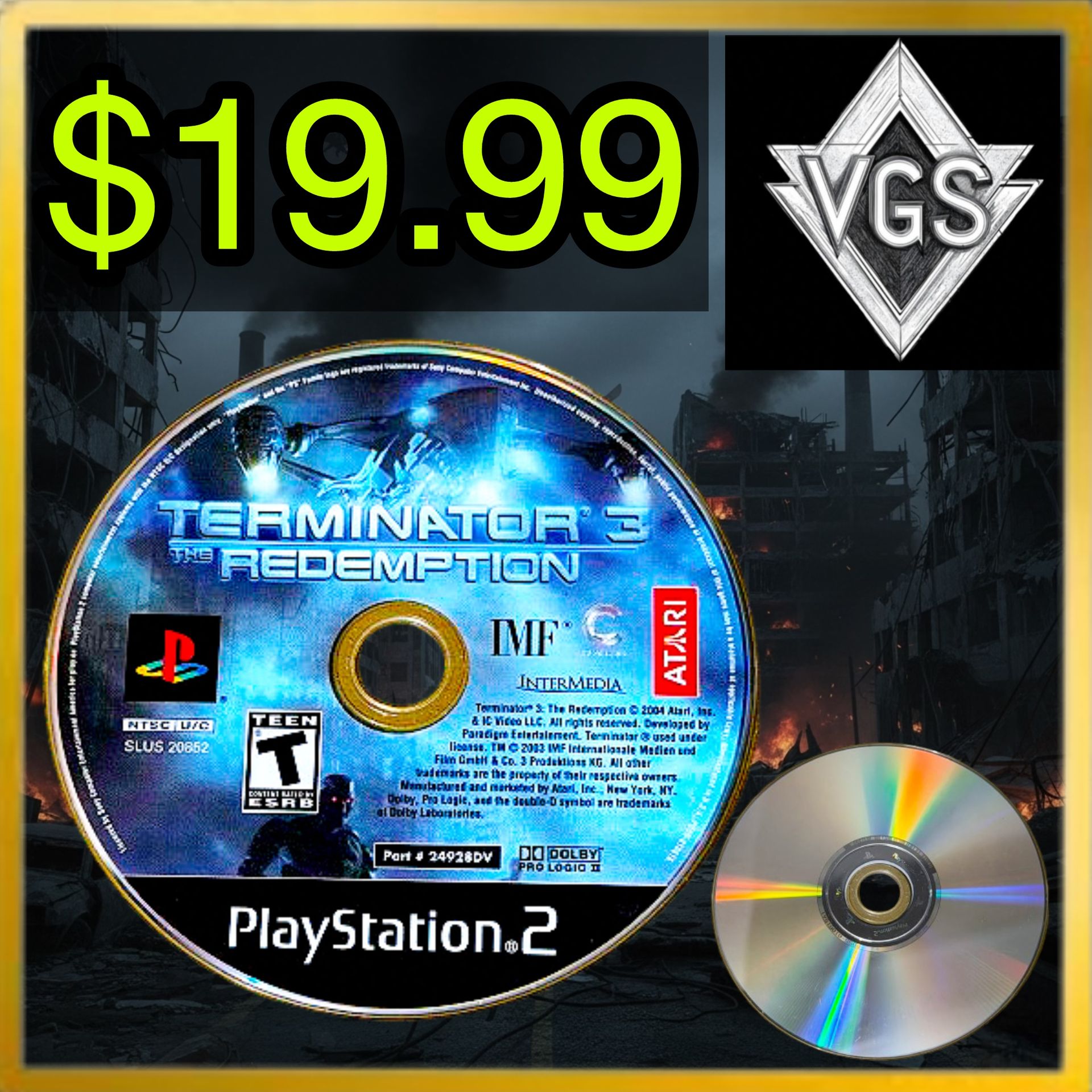 *RETRO* Terminator 3: The Redemption – PlayStation 2 (2004)