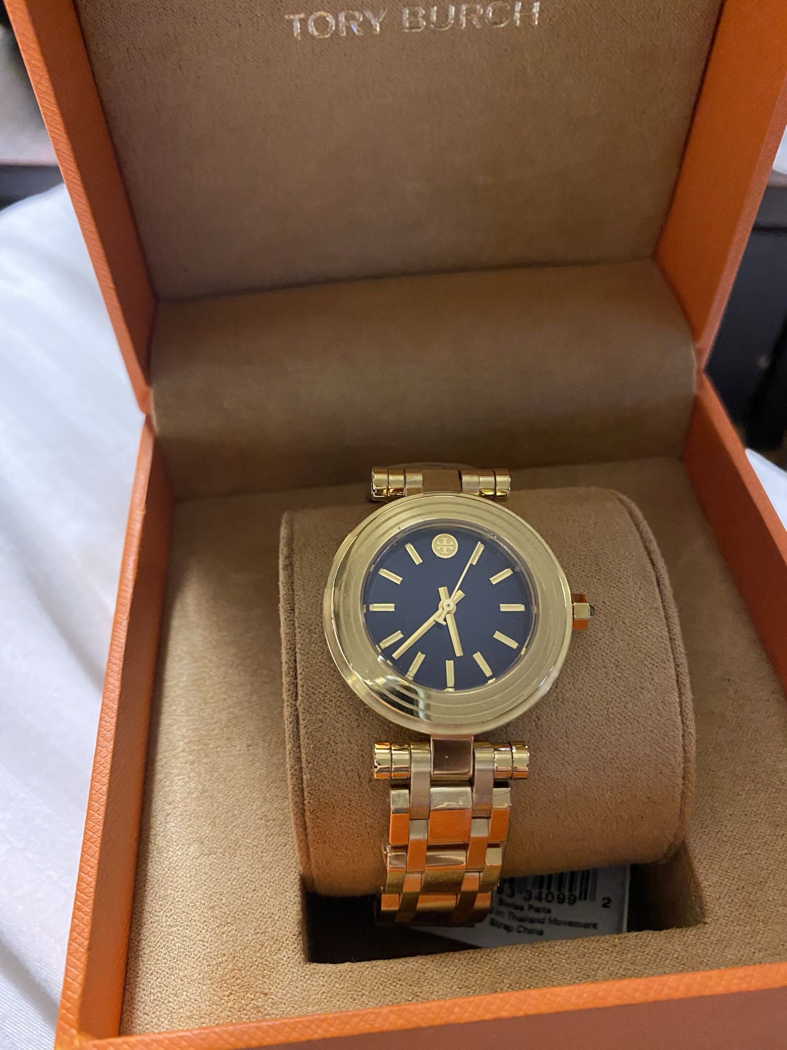 Brand New (with Tags) Tory Burch Designer Watch ORIGINAL $300, SALE:$145 (MORE THAN HALF OFF CURRENT RETAIL- NEW ITEM) 