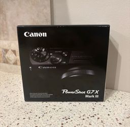 Canon G7X Powershot Mark III