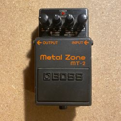 Boss MT-2 Metal Zone Guitar Pedal
