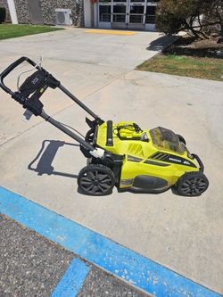 Push Lawn mower electric