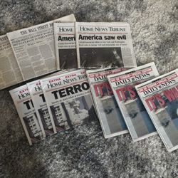 9/11 newspapers
