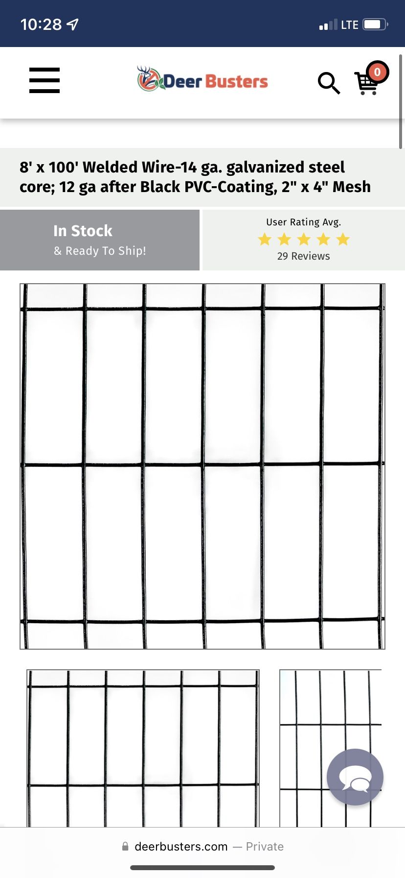 Deer buster Fence