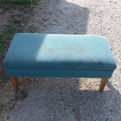 Blue Colored Ottoman 