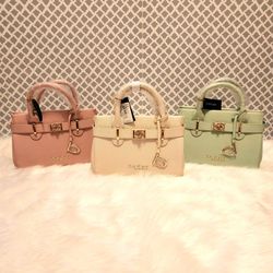 Original BEBE Evie Small Satchel/handbag/purse