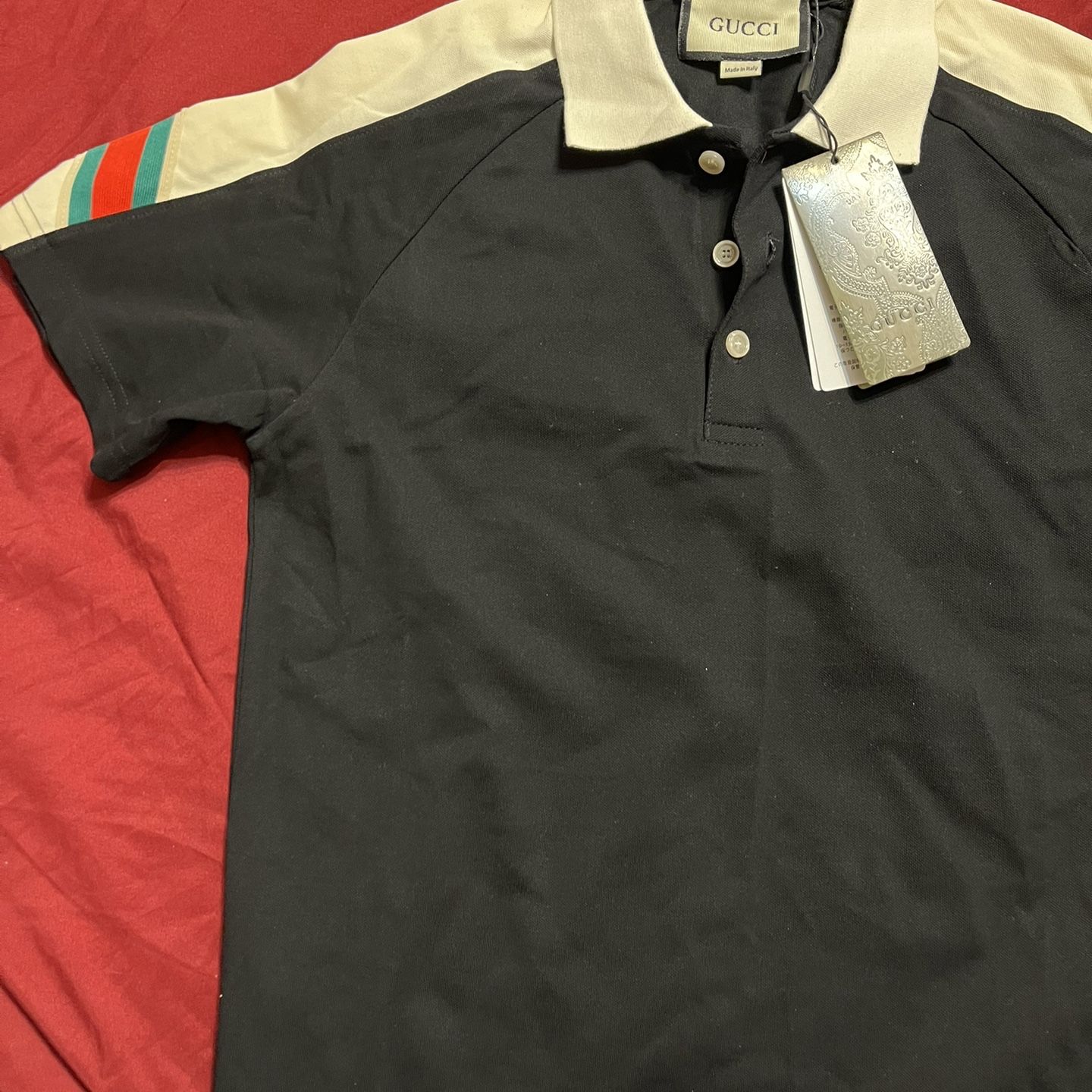 Vintage gucci polo shirt sales