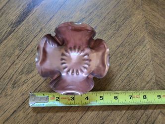 Copper Flower-Shaped Decorative Bowl
