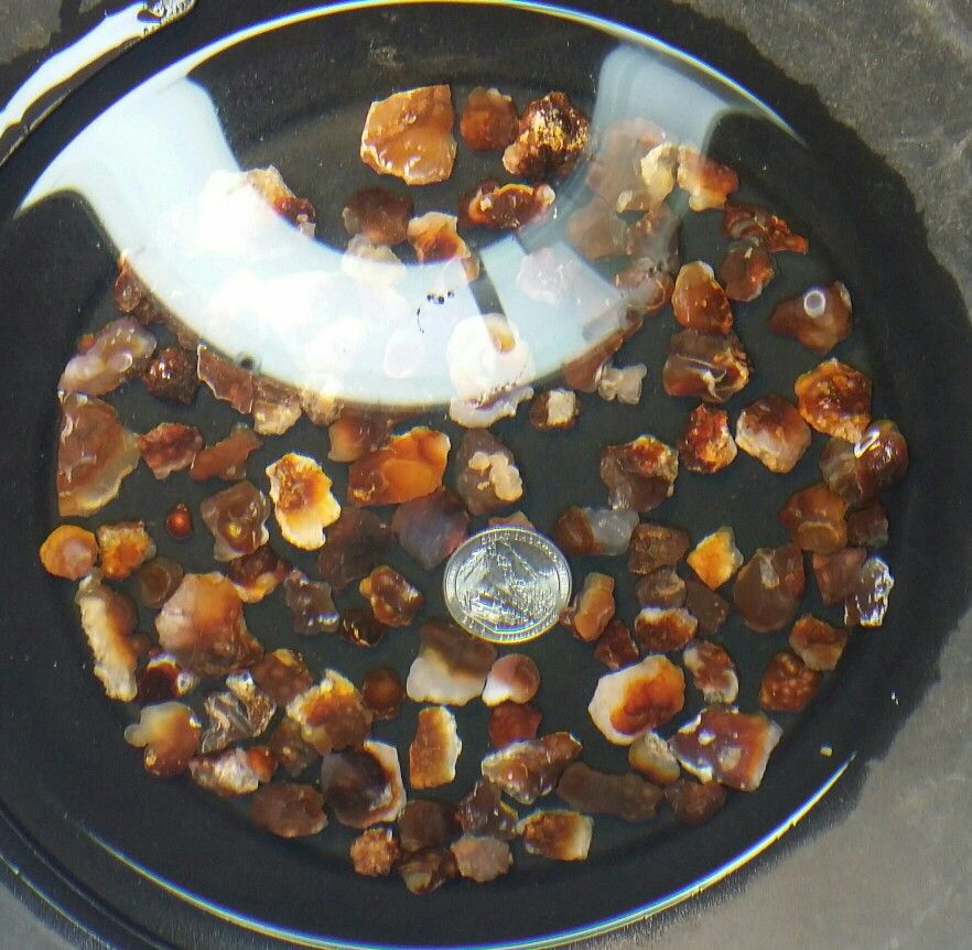 Nice Lot Of slaughter mountain fire agate rough