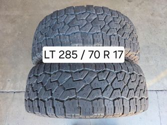 LT 285 / 70 R 17 (2) TIRES FALKEN AT