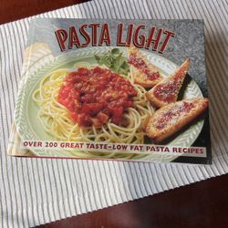 Pasta Light Hard Cover Cook Book