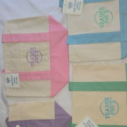 Trader Joe's Pastel Mini Tote