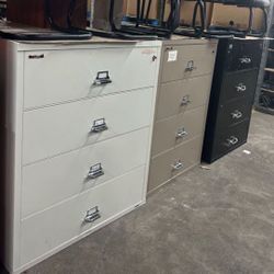 Fireproof FireKing Metal Filing Cabinets Storage Organizer  Medical 