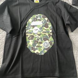 Black camo bape tee