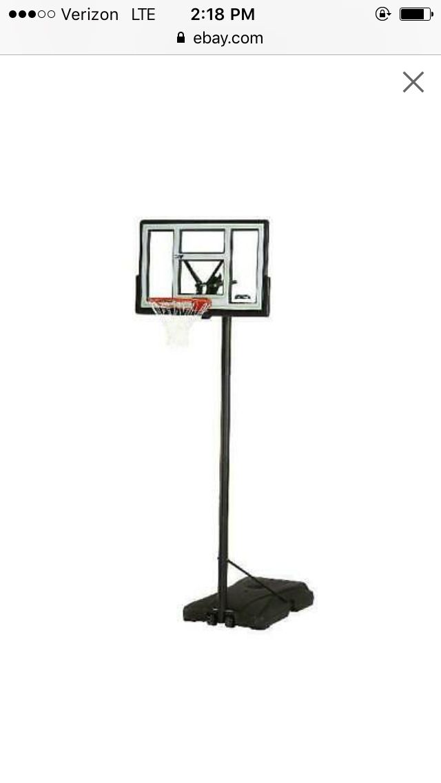 Lifetime 46 inch shatterproof basketball hoop