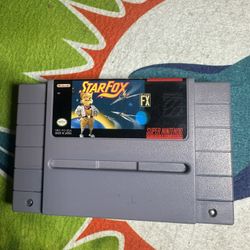 STARFOX FOR SUPER NINTENDO