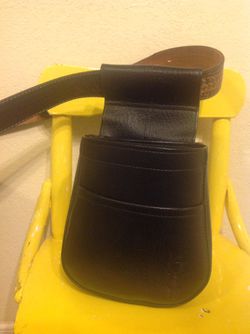 Bob Allen Leather Clay Pigeon and Shell Pouch