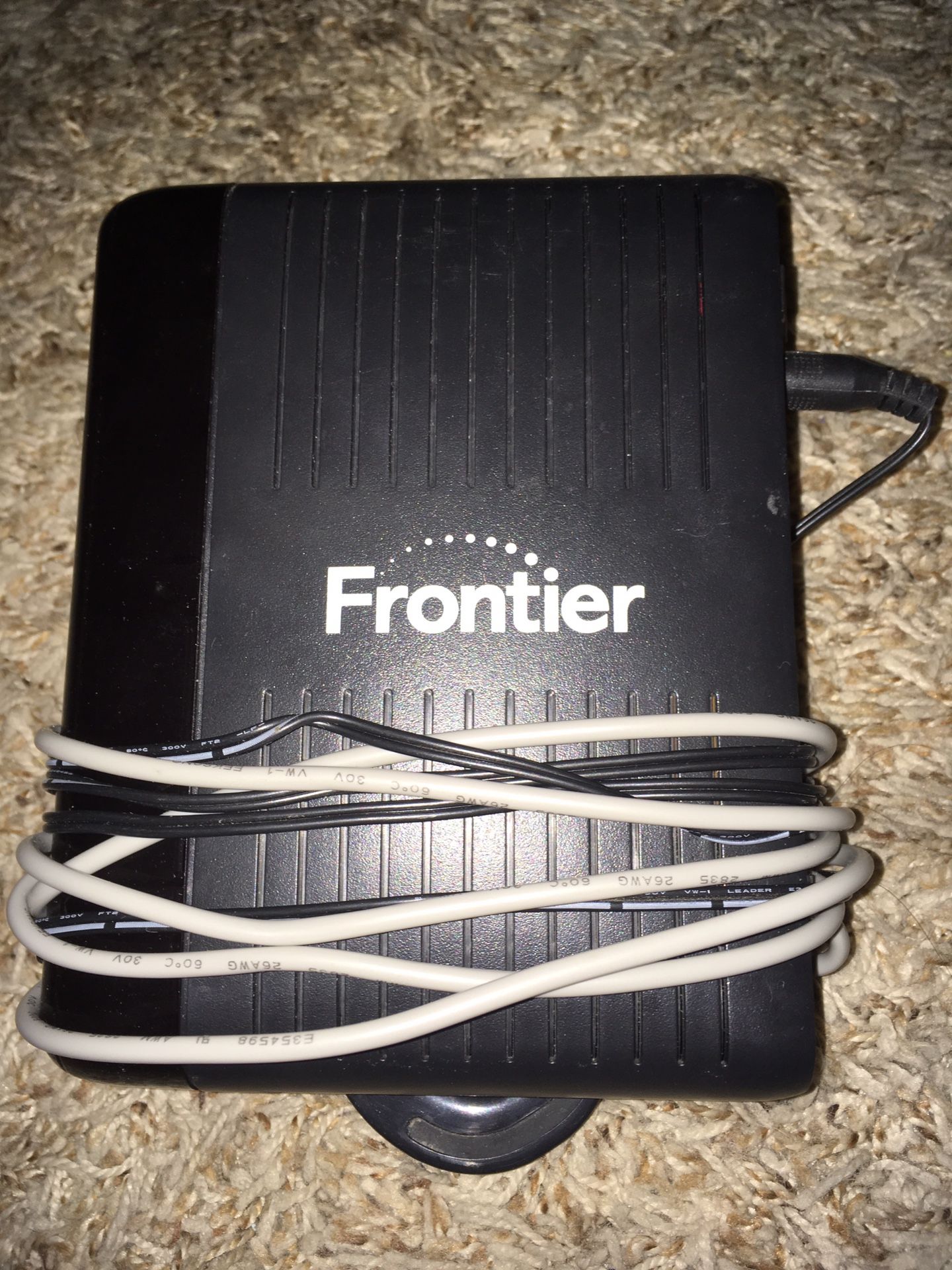 Current Frontier modem/router