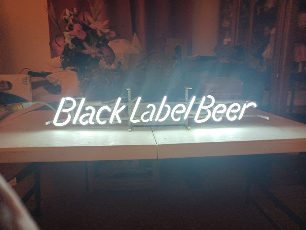 Carling Black Label Neon