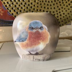 Collectible The Mad Bluebird Vase