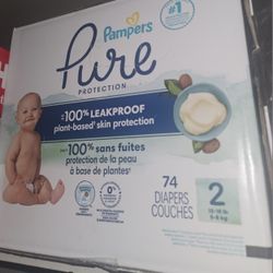 Pampers Size 2 $25