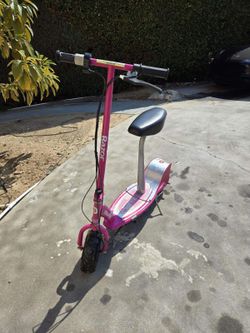 Razor Electric Scooter (pink)