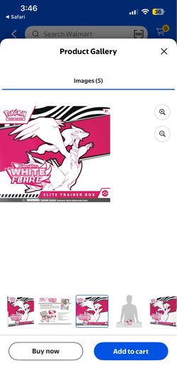 White Flare Elite Trainer Box - SV: White Flare