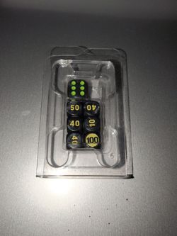 Pokemon TCG Dice from Phantasmal Flames ETB Purple EX Dice.  #0807