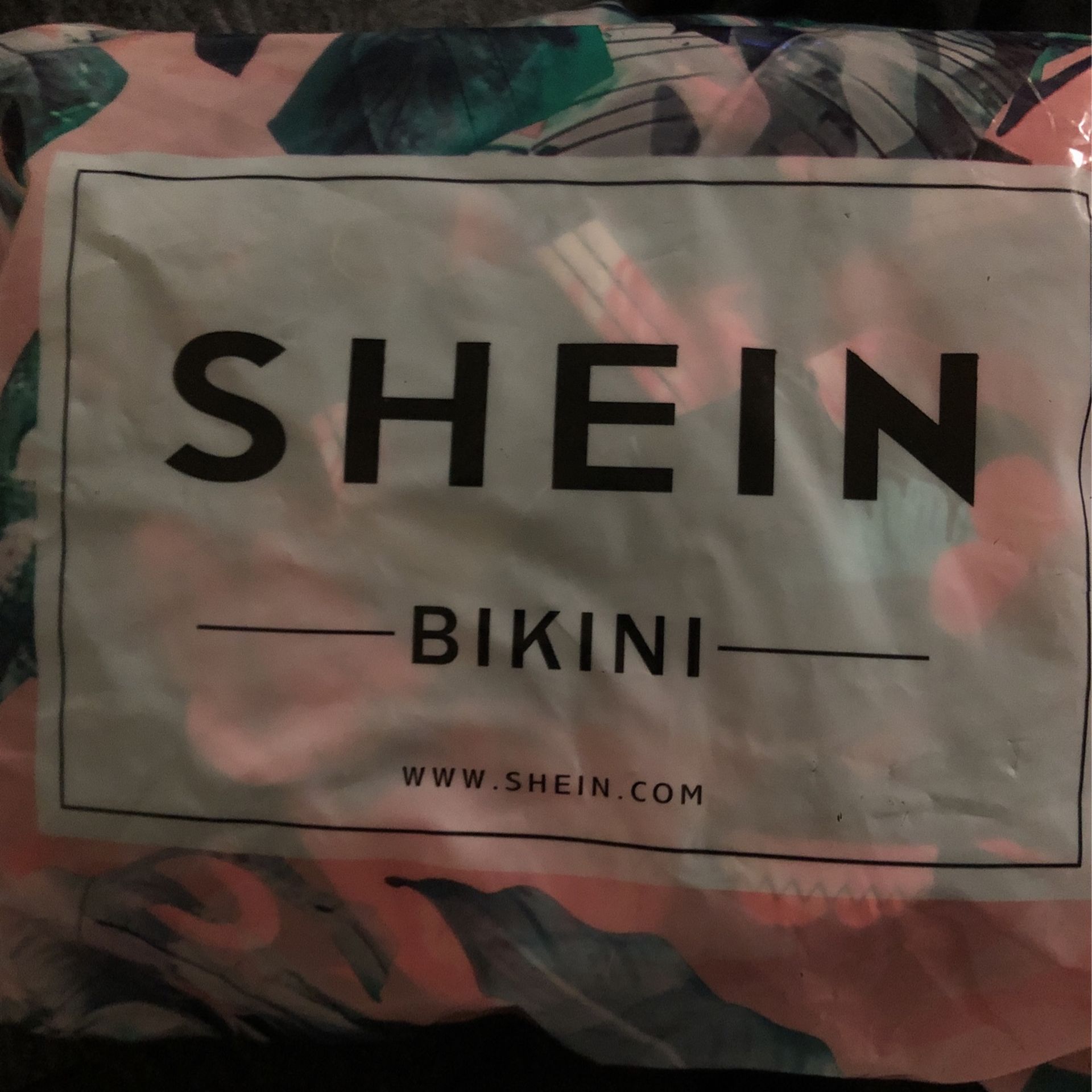 Shein Bikini Flamingo OBO
