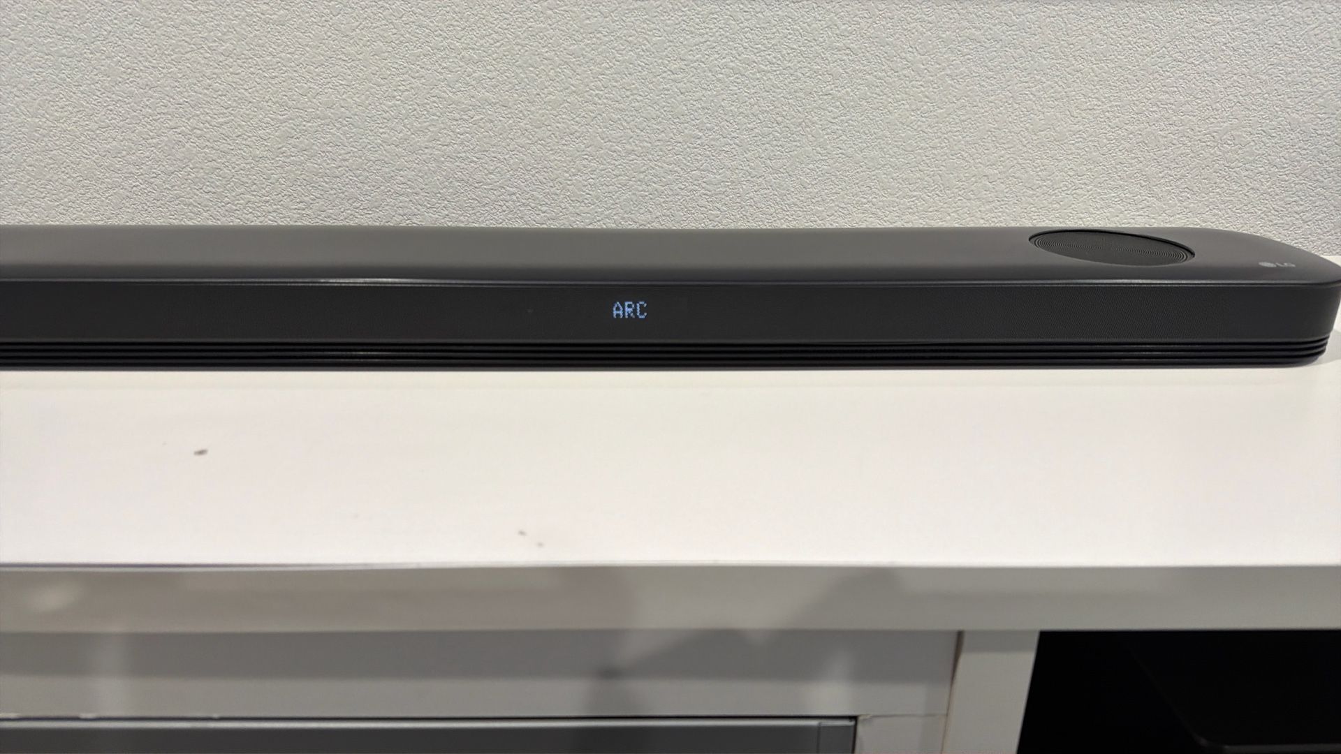 LG TV Sound Bar With Subwoofer And Remote