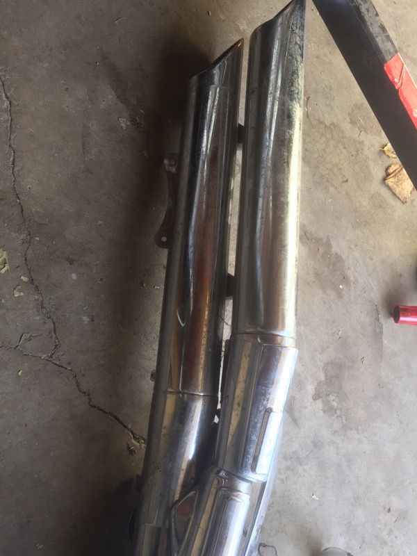 Suzuki suz1vz1800 motorcycle complete exhaust system