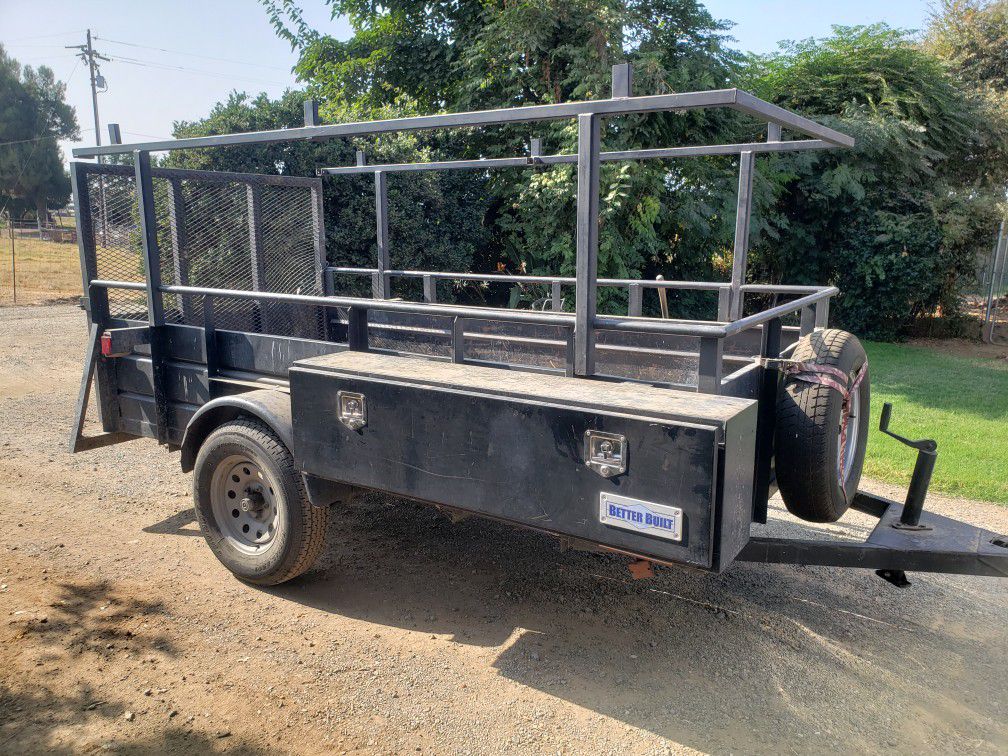 Trailer 5×10 with lumber rack