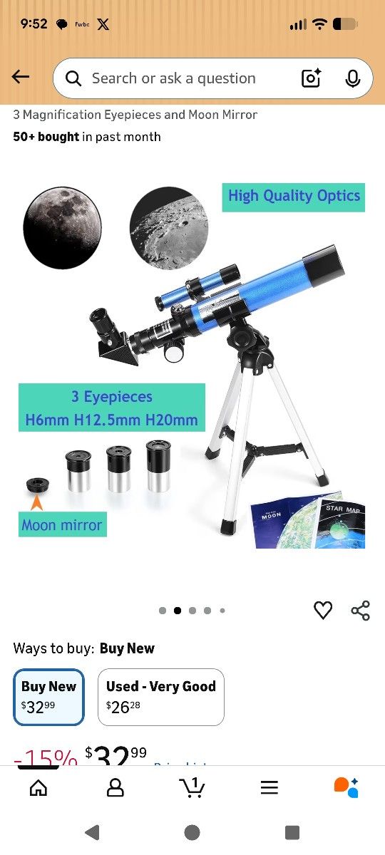 Brand New Telescope