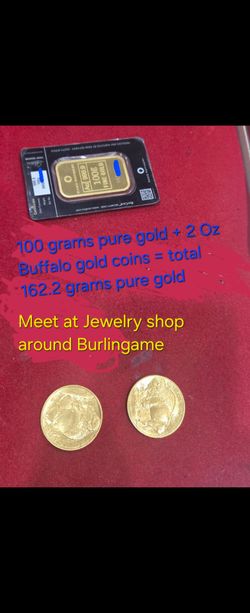 162.2 grams pure 24karat